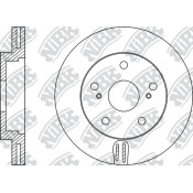 Диск тормозной NiBK, арт. RN21001