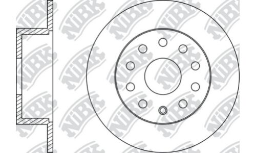 Диск тормозной NiBK, арт. RN33004