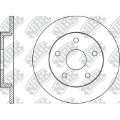 Диск тормозной NiBK, арт. RN51002
