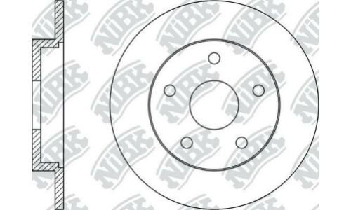 Диск тормозной NiBK, арт. RN51002