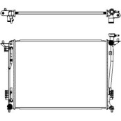 Радиатор охлаждения двигателя Sakura, арт. 32218506