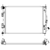 Радиатор охлаждения двигателя Sakura, арт. 32218511