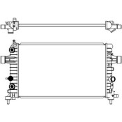 Радиатор охлаждения двигателя Sakura, арт. 33511028