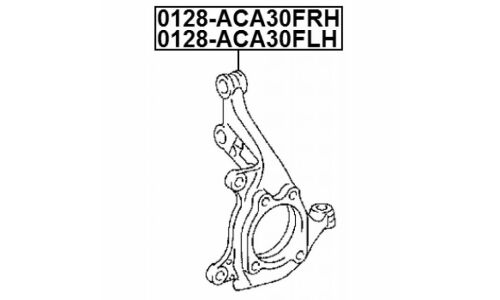 Кулак поворотный Febest, передний, левый, арт. 0128-ACA30FLH