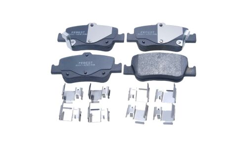 Колодки тормозные дисковые Febest, задние, комплект на ось (4 шт), арт. 0101-ADE150R