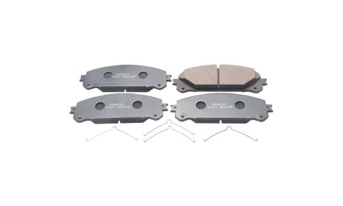 Колодки тормозные дисковые Febest, передние, комплект на ось (4 шт), арт. 0101-ASU40F