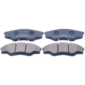 Колодки тормозные дисковые Febest, передние, комплект на ось (4 шт), арт. 0101-KUN40F