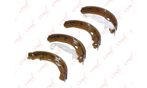 Колодки тормозные барабанные LYNXauto, комплект на ось (4 шт), арт. BS-3007