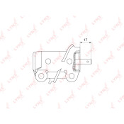 Натяжитель ремня ГРМ LYNXauto, арт. PT-1030