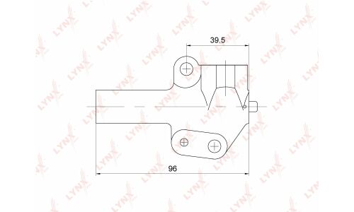 Натяжитель ремня ГРМ LYNXauto, арт. PT-1035