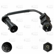 Датчик скорости Startvolt, 6 импульсов, с проводом, круглый разъем, для ГАЗ 406, арт. VS-SP 0306