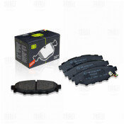 Колодки тормозные барабанные Trialli, комплект на ось (4 шт), арт. PF 073401