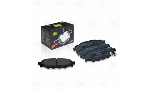 Колодки тормозные барабанные Trialli, комплект на ось (4 шт), арт. PF 073401