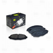 Колодки тормозные дисковые Trialli передние, комплект на ось (4 шт), арт. PF 051301