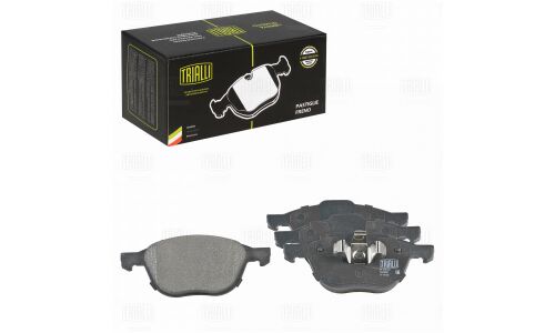 Колодки тормозные дисковые Trialli, передние, комплект на ось (4 шт), арт. PF 106101