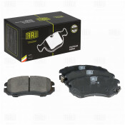 Колодки тормозные дисковые Trialli передние, комплект на ось (4 шт), арт. PF 084501