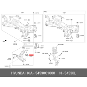 Опора шаровая Hyundai/Kia, передняя, левая, арт. 54530-C1000