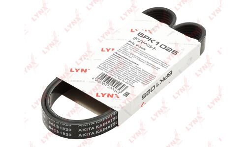 Ремень поликлиновый LYNXauto, арт. 6PK1025