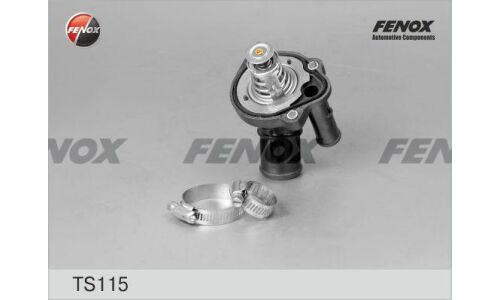 Термостат Fenox, +82°C, с корпусом, арт. TS115