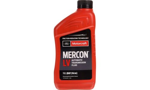 Масло трансмиссионное Ford Motorcraft Mercon LV Automatic Transmission Fluid, синтетическое, для АКПП и ГУР, 946мл, арт. XT10QLVC