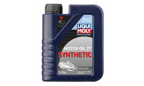 Масло для снегоходов Liqui Moly Snowmobil Motoroil 2T, синтетическое, API TC, ISO L-EGD, JASO FD, 2-тактное, 1л, арт. 2382