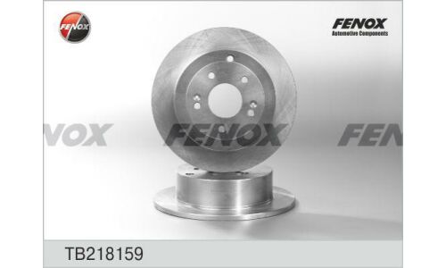 Диск тормозной Fenox, задний, арт. TB218159