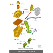 Фильтр воздушный Ford, арт. 1900519