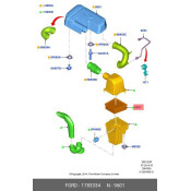 Фильтр воздушный Ford, арт. 1783334