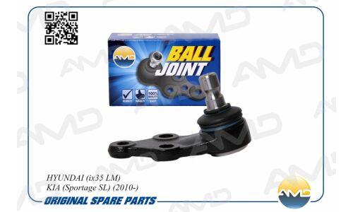 Опора шаровая AMD, передняя, арт. AMD.BJ189