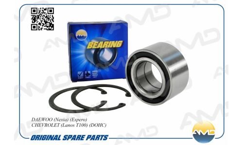 Подшипник ступицы (без магнит. кольца ABS) | перед прав/лев AMD, арт. AMD.GH039040