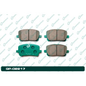 КОЛОДКИ ТОРМОЗНЫЕ G-brake, арт. GP02217