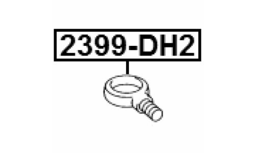 Крюк буксировочный Febest, арт. 2399-DH2