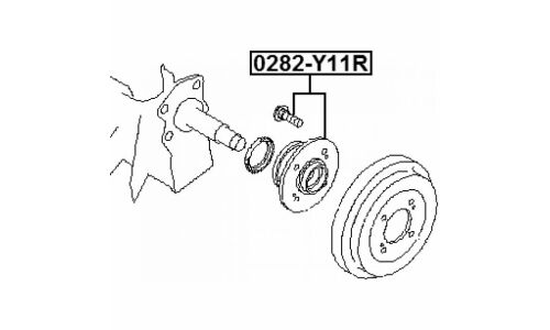 Ступица колеса Febest, арт. 0282-Y11R