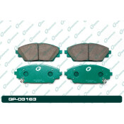 КОЛОДКИ G-BRAKE GP-03163 | перед G-brake, арт. GP03163