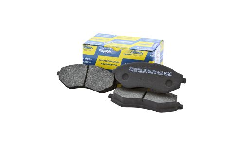 Колодки тормозные дисковые Transmaster, передние, комплект на ось (4 шт), арт. TR190C