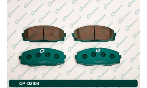 Колодки тормозные дисковые G-brake, арт. GP02104