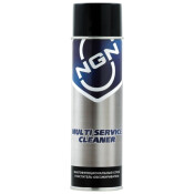 Очиститель узлов и агрегатов NGN Multi Service Cleaner, удаляет тормозную жидкость, масло, смазочные вещества и другие загрязнения, аэрозоль 500мл, арт. V0042