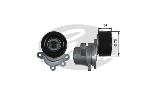 Ролик привода вспомогательного оборудования Gates DriveAlign натяжной, арт. T39155