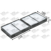 Фильтр салонный JS Asakashi, арт. AC21002SET