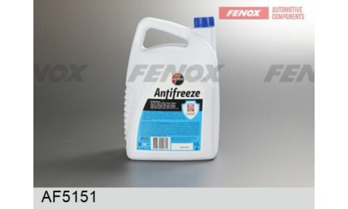 Антифриз Fenox Antifreeze, G11, синий, -35°C, 5кг, арт. AF5151