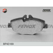 Колодки тормозные дисковые Fenox, передние, комплект на ось (4 шт), арт. BP43169