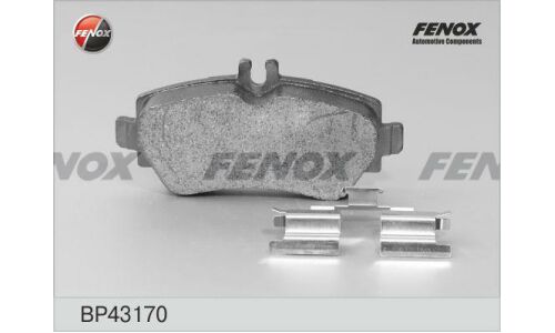 Колодки тормозные Fenox дисковые, арт. BP43170