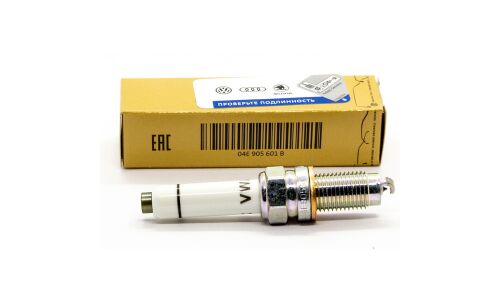 Свеча зажигания VAG с платиновым электродом, арт. 04E 905 601 B