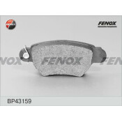 Колодки тормозные дисковые Fenox, задние, комплект на ось (4 шт), арт. BP43159