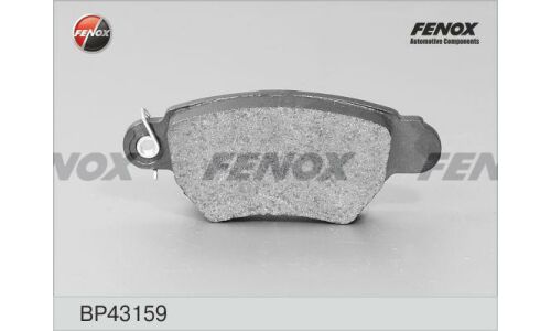 Колодки тормозные дисковые Fenox, задние, комплект на ось (4 шт), арт. BP43159