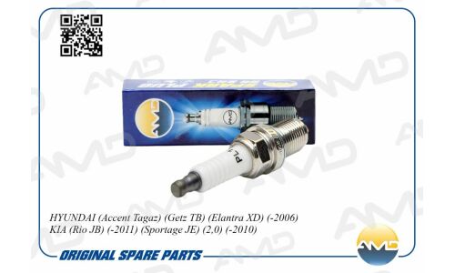 Свеча зажигания AMD с никелевым электродом, арт. AMD.PL11