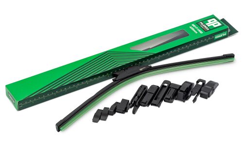 Щётка стеклоочистителя Pilenga 450мм (18") бескаркасная, всесезонная, 11 переходников, 1 шт, арт. WU-P 1450