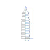 Пыльник рулевой рейки Motorherz, арт. RDZ0471MG