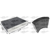 Фильтр салонный JS Asakashi, угольный, арт. AC32003C