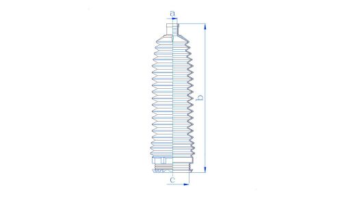 Пыльник рулевой рейки Motorherz, арт. RDZ0439MG